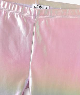 Legging métallisé multicolore fille vue2 - GEMO (ENFANT) - GEMO
