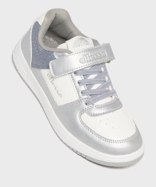 Baskets à scratch en matière métallisée et paillettes fille - Ellesse vue5 - ELLESSE - GEMO