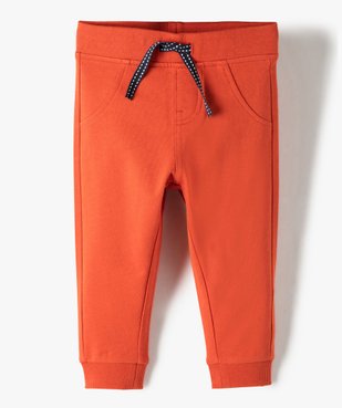 Pantalon de jogging bébé uni vue1 - GEMO C4G BEBE - GEMO