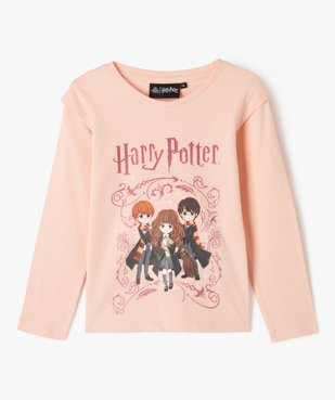 Tee-shirt à manches longues avec motif fille - Harry Potter vue1 - HARRY POTTER - GEMO