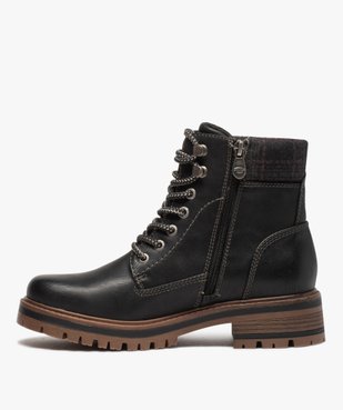 Boots femme à semelle crantée – Tom Tailor vue3 - TOM TAILOR - GEMO