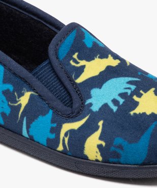 Chaussons garçon pantoufles à imprimé dinosaure vue6 - GEMO 4G GARCON - GEMO
