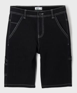 Bermuda skater avec taille ajustable garçon vue2 - GEMO (JUNIOR) - GEMO