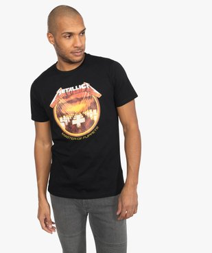 Tee-shirt homme imprimé Metallica vue1 - METALLICA - GEMO