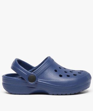 Sabots garçon unis avec perforations vue1 - GEMO (ENFANT) - GEMO