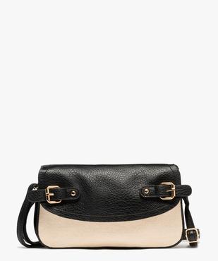 Sac besace forme pochette en toile pailletée femme vue1 - GEMO (ACCESS) - GEMO
