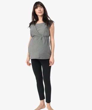 Pyjama de grossesse (2 pièces) : pantalon + top vue1 - GEMO (MATER) - GEMO