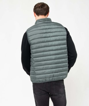 Blouson homme matelassé sans manches vue3 - GEMO 4G HOMME - GEMO