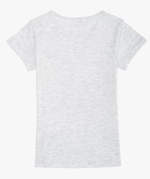 Tee-shirt fille imprimé paillettes - Tom & Jerry vue3 - TOM ET JERRY - GEMO