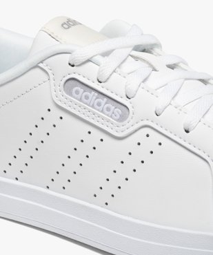 Baskets femme unies à lacets – Adidas Courtpoint Base vue6 - ADIDAS - Nikesneakers