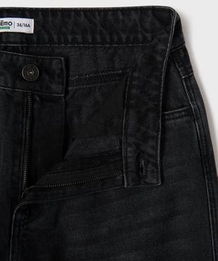 Jean wide leg en denim 100% coton fille vue3 - GEMO 4G FILLE - GEMO