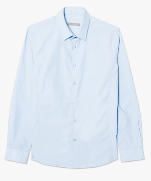 Chemise homme coupe droite unie - Repassage facile vue2 - GEMO (HOMME) - GEMO