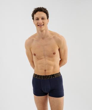 Boxer uni en microfibre extra douce homme - Freegun vue2 - FREEGUN - GEMO