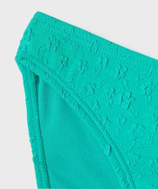 Maillot de bain 2 pièces avec fronces fille vue3 - GEMO (ENFANT) - GEMO