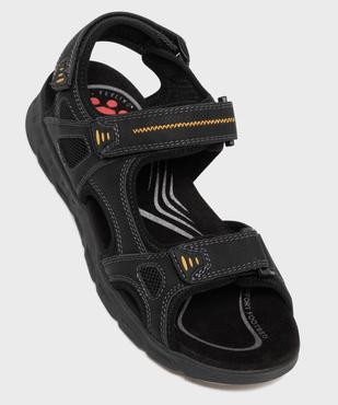 Sandales look sportif à scratch homme - Redlife vue5 - RELIFE - GEMO