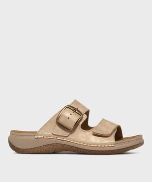 Mules deux brides spéciales confort femme vue1 - G'FLEX - GEMO