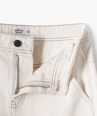 Bermuda skater avec taille ajustable garçon vue6 - GEMO 4G GARCON - GEMO