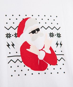 Tee-shirt à manches courtes avec motif Père Noël garçon vue2 - GEMO (JUNIOR) - GEMO