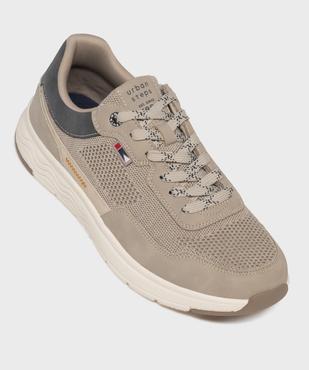 Baskets de running en mesh ajouré homme - Urban Steps vue6 - URBAN STEPS GEMO FOR GOOD - GEMO