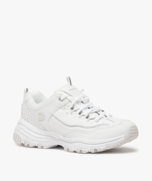 Tennis femme à épaisse semelle - Skechers vue2 - SKECHERS - GEMO