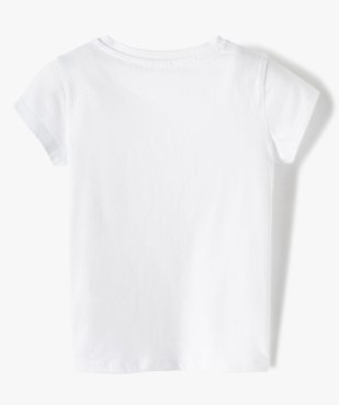Tee-shirt fille à manches courtes imprimé Disney - Les 101 Dalmatiens vue3 - DISNEY DTR - GEMO