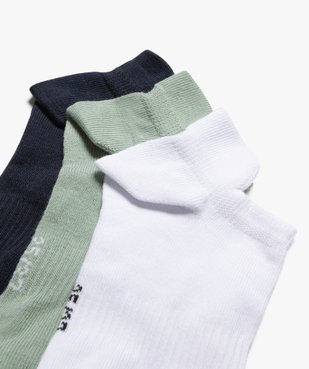 Chaussettes ultra coutes de sport femme (lot de 3) vue3 - GEMO(HOMWR FEM) - GEMO