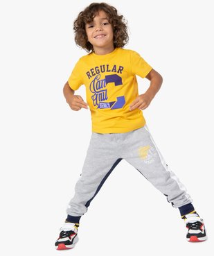 Tee-shirt garçon imprimé à manches courtes – Camps United vue6 - CAMPS UNITED - GEMO