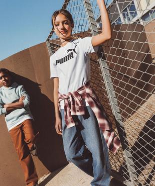Tee-shirt manches courtes avec logo poitrine fille - Puma vue1 - PUMA - GEMO