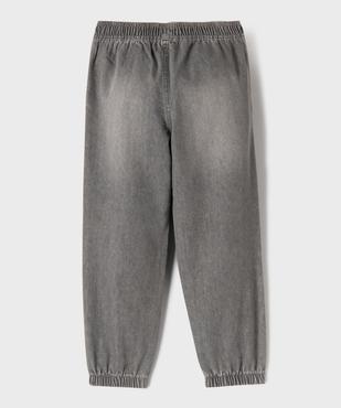 Jean parachute à taille élastiqué garçon vue4 - GEMO (ENFANT) - GEMO