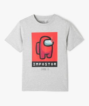 Tee-shirt imprimé Among Us garçon vue1 - AMONG US - GEMO