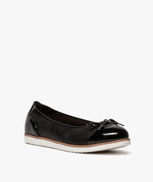 Ballerines femme à semelle crantée tendance vue2 - GEMO(URBAIN) - GEMO