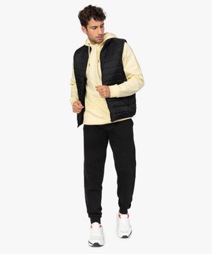 Sweat homme à capuche avec poche kangourou vue5 - GEMO (HOMME) - GEMO