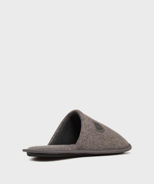 Chaussons mules en textile homme vue4 - GEMO(HOMWR HOM) - GEMO