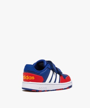 Baskets bébé garçon multicolores – Adidas Hoops 2.0 vue4 - ADIDAS - GEMO