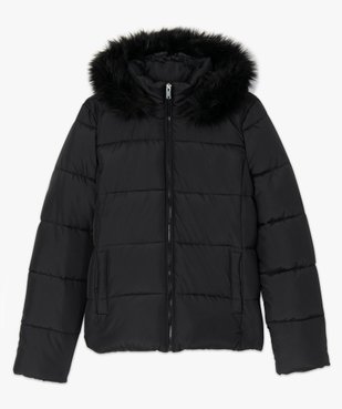 Doudoune femme à capuche duveteuse vue4 - GEMO(FEMME PAP) - GEMO