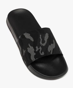 Mules de piscine à motif camouflage garçon vue5 - GEMO (PLAGE) - GEMO