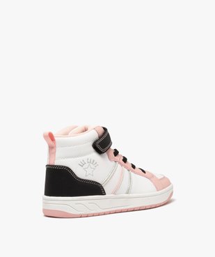 Baskets fille mid-cut à lacets et scratch – Camps United vue4 - CAMPS UNITED - GEMO