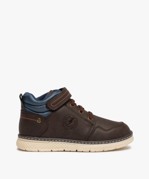 Boots garçon à col rembourré fermeture lacets et scratch vue1 - Nikesneakers (ENFANT) - Nikesneakers