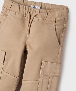 Pantalon cargo 6 poches garçon vue4 - GEMO (ENFANT) - GEMO
