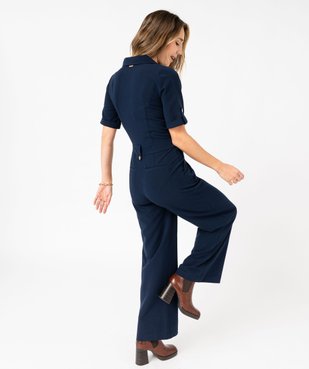 Combinaison pantalon à manches courtes femme - LuluCastagnette vue3 - LULU CASTAGNETT - GEMO