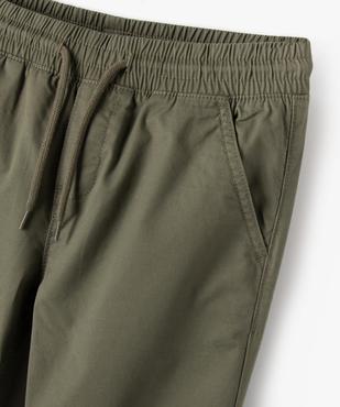 Pantalon jogger coupe slim garçon vue2 - GEMO (JUNIOR) - GEMO
