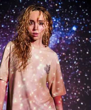 Tee-shirt avec motif poitrine et dos mixte vue2 - GEMO 4G FEMME - GEMO