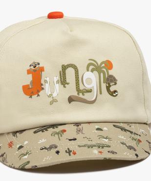 Casquette à motifs de la jungle bébé vue2 - GEMO 4G BEBE - GEMO