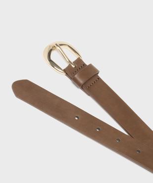 Ceinture à petits clous et boucle métallique femme vue2 - GEMO (ACCESS) - GEMO