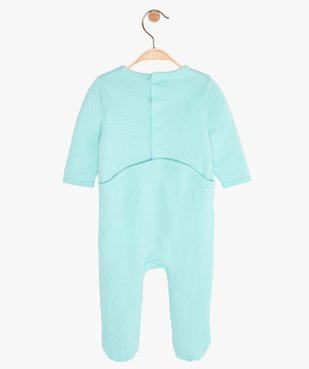 Pyjama bébé garçon à message humoristique - GEMO x Les Vilaines filles vue3 - VILAINES FILLES - GEMO