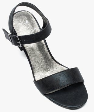 Sandales femme à talon et larges brides vue5 - VALENTINA BALDA - GEMO