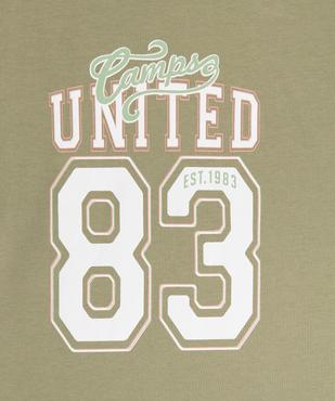 Pyjashort bicolore avec inscription XXL fille - Camps United vue2 - CAMPS - GEMO