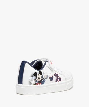 Baskets garçon imprimées à lacets et scratch – Mickey vue4 - MICKEY - GEMO