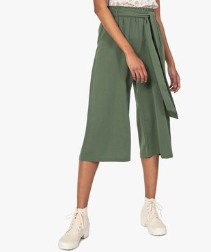 Pantacourt femme large vue1 - GEMO(FEMME PAP) - GEMO