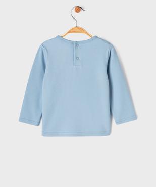 Tee-shirt chaud à manches longues bébé garçon vue3 - GEMO(BEBE DEBT) - GEMO